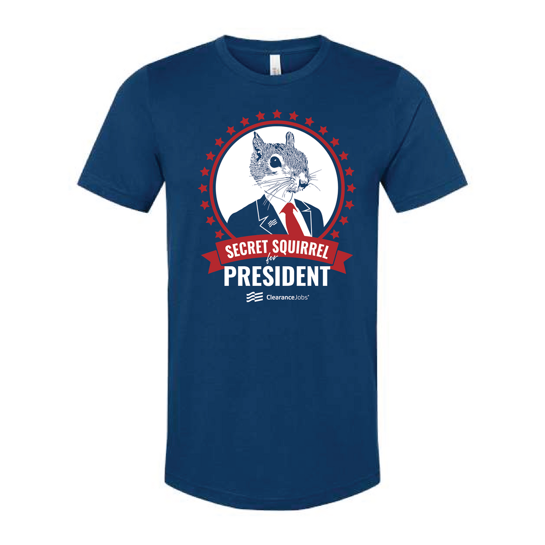 Secret Squirrel for President T-Shirt