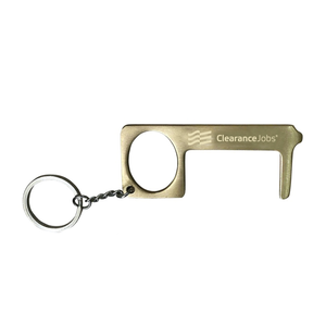 Brass No Contact Tool Keychain